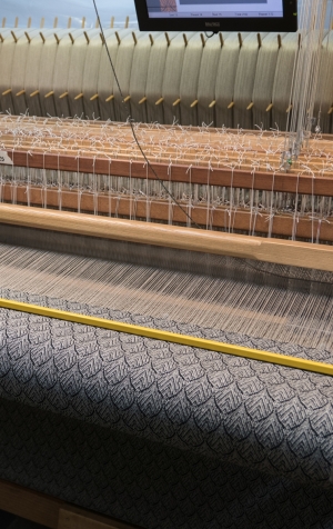 A different view of the loom
