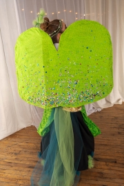 "Obladi oblada," Simone Wiley, model: Ellie Gilman, Lily Hanna, Simone Wiley, makers, Brunswick Jr. High School