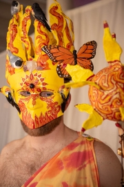"Sun King," Michael Gamage and Heather Goulette
