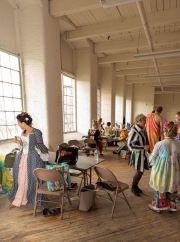 Models at the Altered Couture Fashion Contest 2019