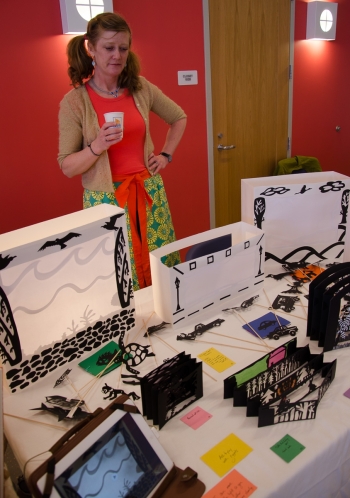 Allison Villani with books
