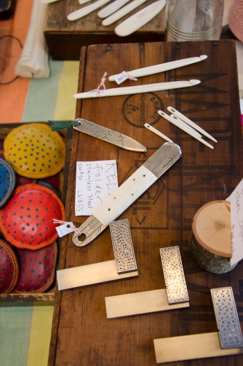 Shanna Leino's hand-built tools