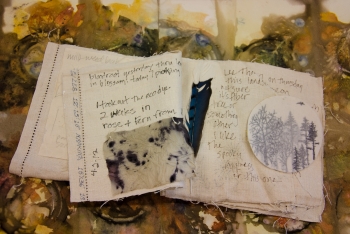 Velma Bolyard's handmade book