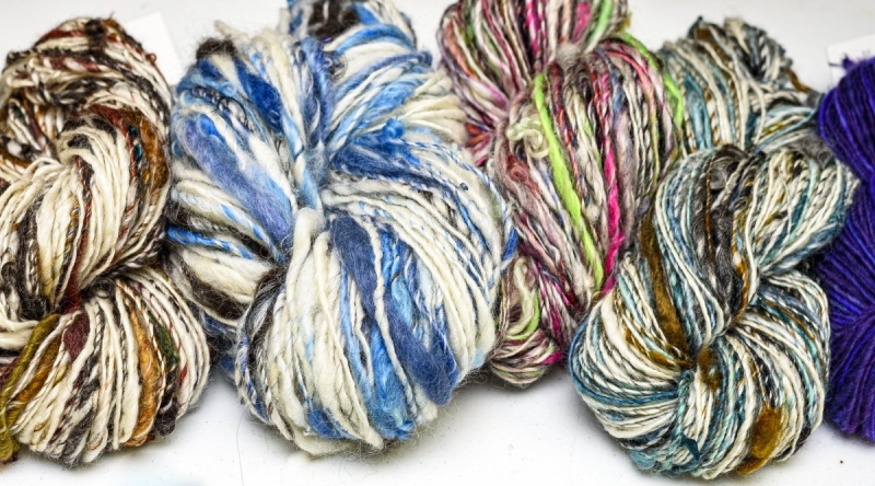 Samples of soft-spun singles.