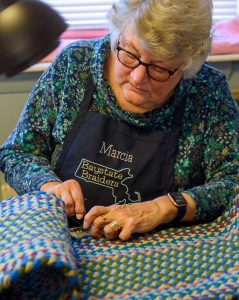 Marcia Priestly from Massachusetts at work