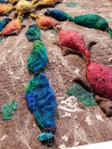 Wool Felt Wall Panel (Detail)