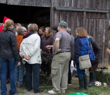 Learning about fleece and sheep. Learning about fleece and sheep.