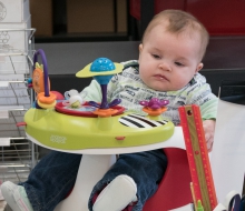 Little baby Kate, the Seahawks football fan. Little baby Kate, the Seahawks football fan.