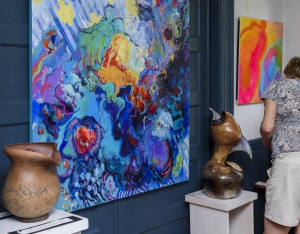 Robert Gibson, painter and Catherine Gibson, ceramics
