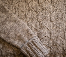Mirehouse sweater pattern by Fiona Alice