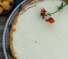 Cream Cheese Tart, Graham Cracker Crust