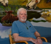 Hugh Verrier is approaching his nineties.