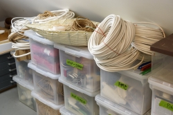 Materials at the ready.