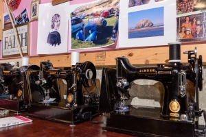 She loves Singer Featherweight sewing machines.