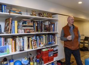 Ed Musholt in his studio.