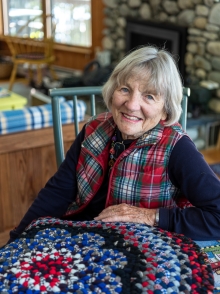 Nancy Young has been braiding for over sixty years.