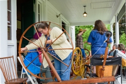 Spinners came from New York, Vermont, New Hampshire and Maine.