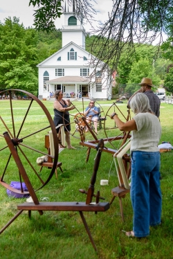 A view of the Great Wheel contingent.