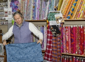 Gretchen Rath, Owner, Portsmouth Fabric Company