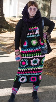 decked out in crochet