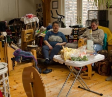 Chatting! Eating! Spinning!