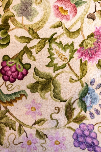 Detail of Queen Mary, Viewer's Choice, 2013, Green Mountain (also shown at Deerfield and Sauder)