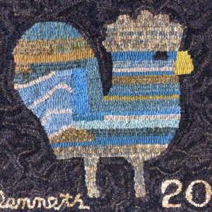 Jeni Nunnally won prizes for this rooster as well. Jeni Nunnally won prizes for this rooster as well.