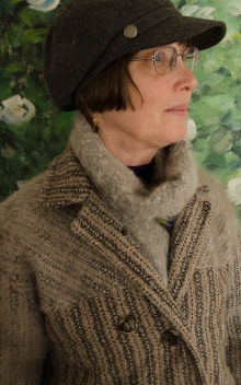 Handwoven, handspun coat