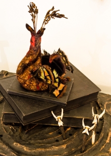 another mixed media creature