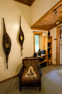 the studio