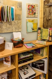 Books, collages, paintings, wearables and more.