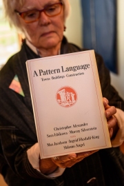 Judith designed the house drawing on principles outlined in this book.