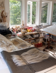 Another view in the studio.