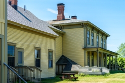 Back of this historic house.